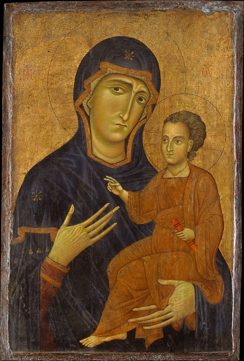 She Who Shows The Way - Byzantine Madonna