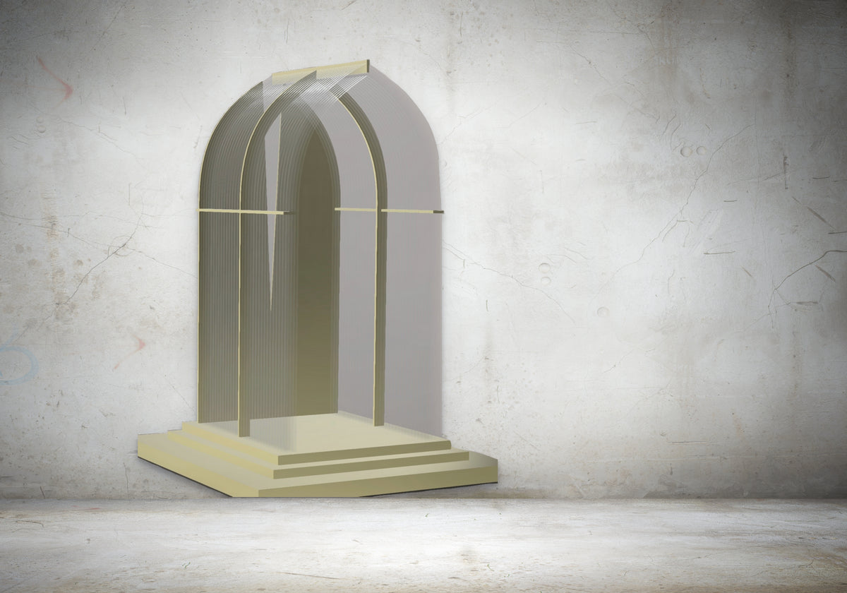 Chapel of Light, Original 3D Model by Mel Ahlborn