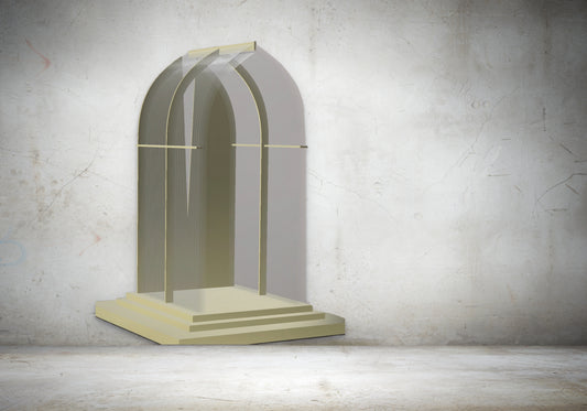 Chapel of Light, Original 3D Model by Mel Ahlborn