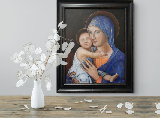 Mother of Addicts, Original Painting by Mel Ahlborn